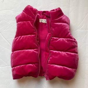Gymboree Pink Puffer Vest
